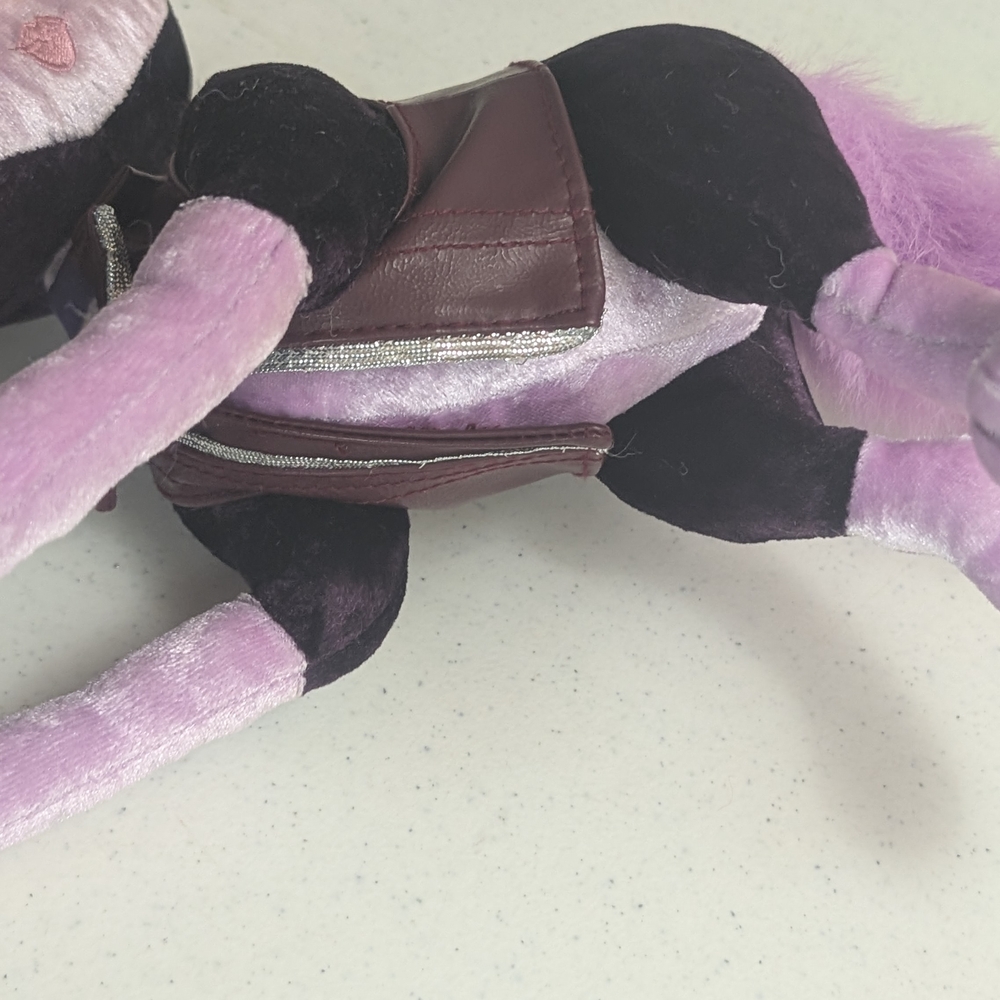 Purple and Pink Stuffed Animal Toy - Picture 9 of 15